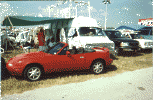 dees car at camp.gif (55905 bytes)
